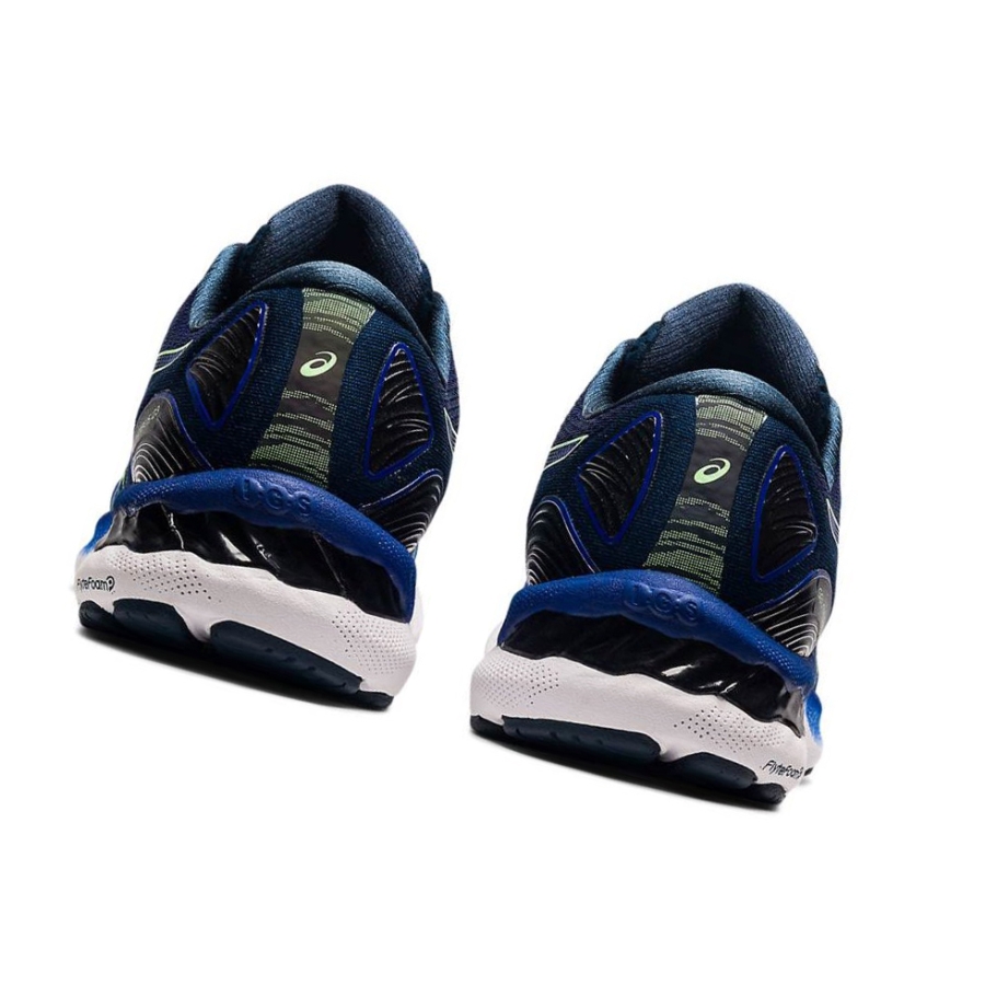 Blue Men's Asics GEL-NIMBUS 23 Running Shoes | US76359JZ - Asics Outlet Sale
