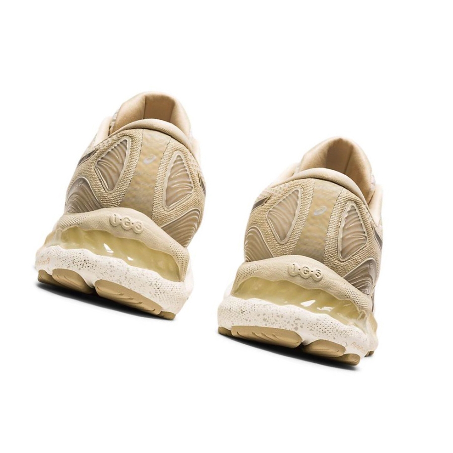 Cream Women's Asics GEL-NIMBUS 23 EARTH DAY Running Shoes | US58379DX - Asics Outlet Sale