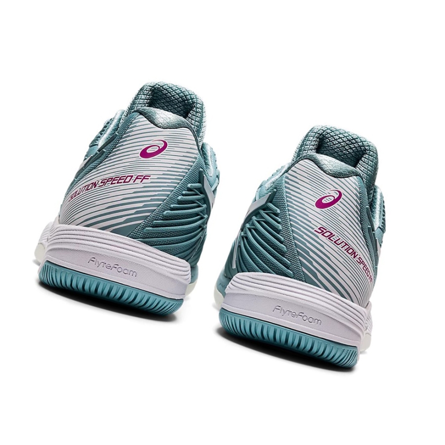 Smoke Blue / White Women's Asics SOLUTION SPEED FF 2 Tennis Shoes | US51349ES - Asics Outlet Sale