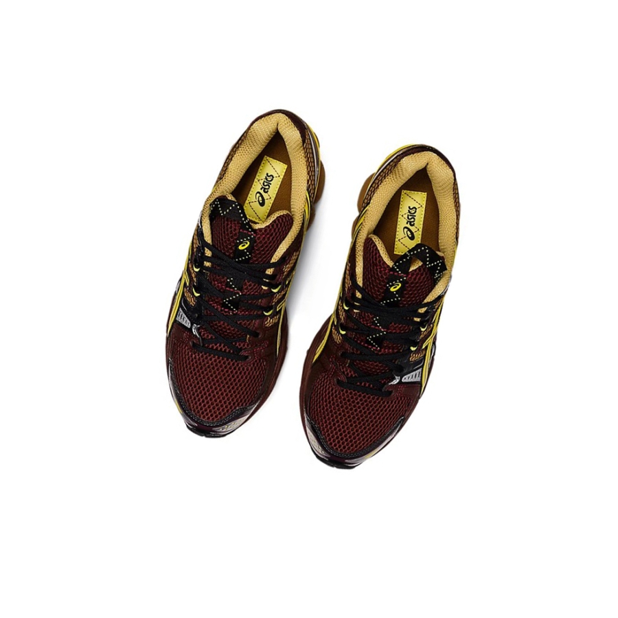 Rum Raisin / Green Sheen Men's Asics UB3-S GEL-NIMBUS 9 Sneakers | US25379PI - Asics Outlet Sale