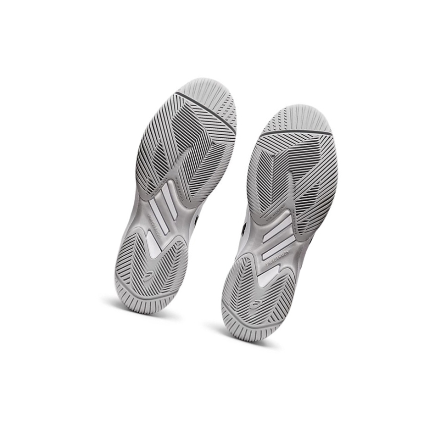 White / Black Men's Asics SOLUTION SWIFT FF CLAY Tennis Shoes | US60317IS - Asics Outlet Sale