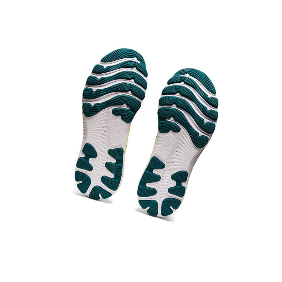 White / Velvet Pine Women's Asics GEL-NIMBUS 24 Running Shoes | US85243AV - Asics Outlet Sale