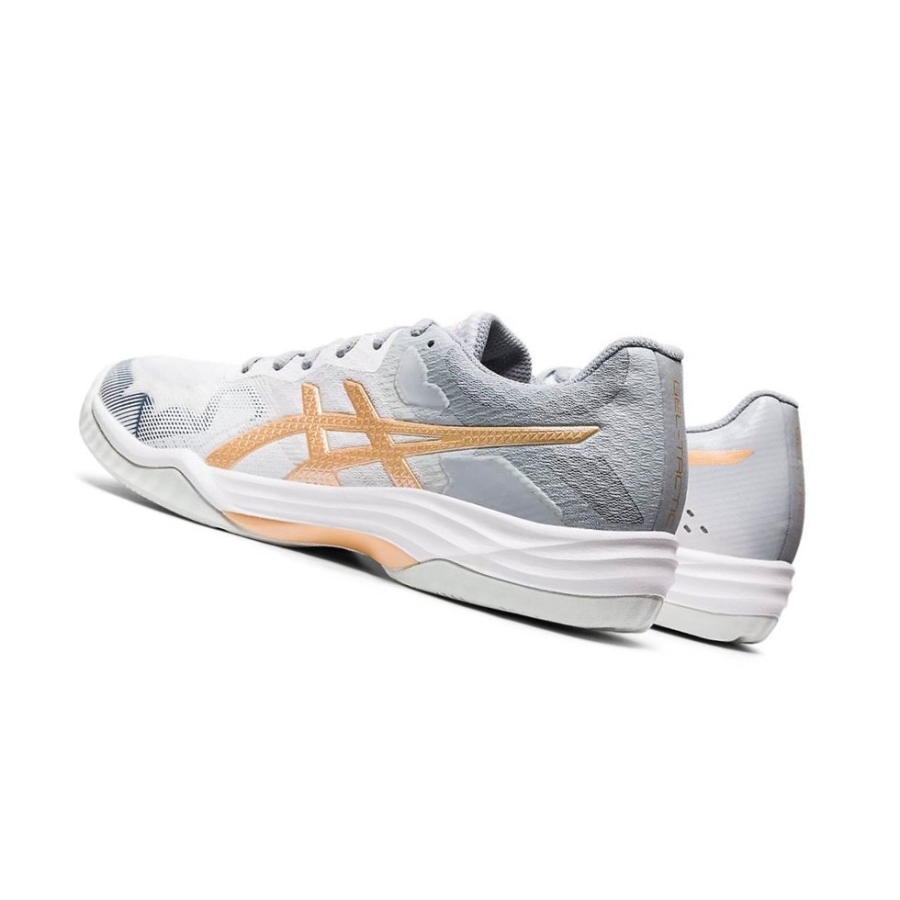 White Women's Asics GEL-TACTIC 2 Volleyball Shoes | US74132JD - Asics Outlet Sale