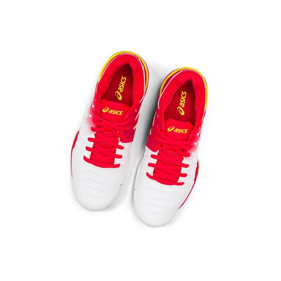 White Women's Asics GEL-RESOLUTION 7 Tennis Shoes | US13752WV - Asics Outlet Sale