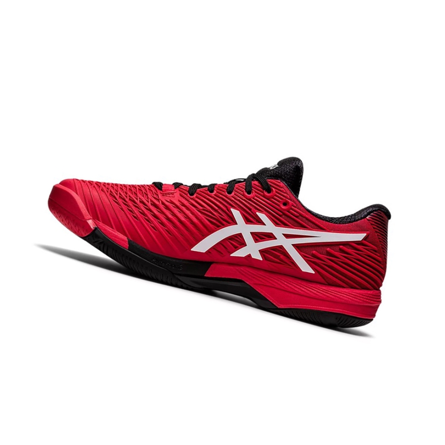 Red / White Men's Asics SOLUTION SPEED FF 2 Tennis Shoes | US96105HS - Asics Outlet Sale