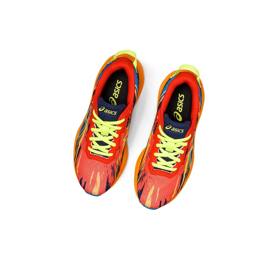 Cherry Tomato / Safety Yellow Kids' Asics GEL-NOOSA TRI 13 GS Running Shoes | US78019CV - Asics Outlet Sale