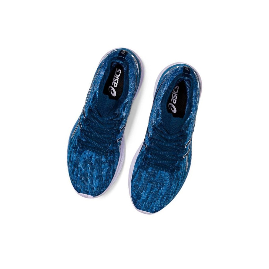 Grey Women's Asics GEL-NIMBUS 23 Knit Running Shoes | US91027NK - Asics Outlet Sale