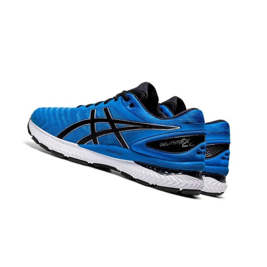 Blue Men's Asics GEL-NIMBUS 22 Running Shoes | US85917YC - Asics Outlet Sale