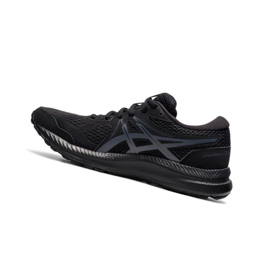 Black Women's Asics GEL-CONTEND 7 Running Shoes | US06159DJ - Asics Outlet Sale