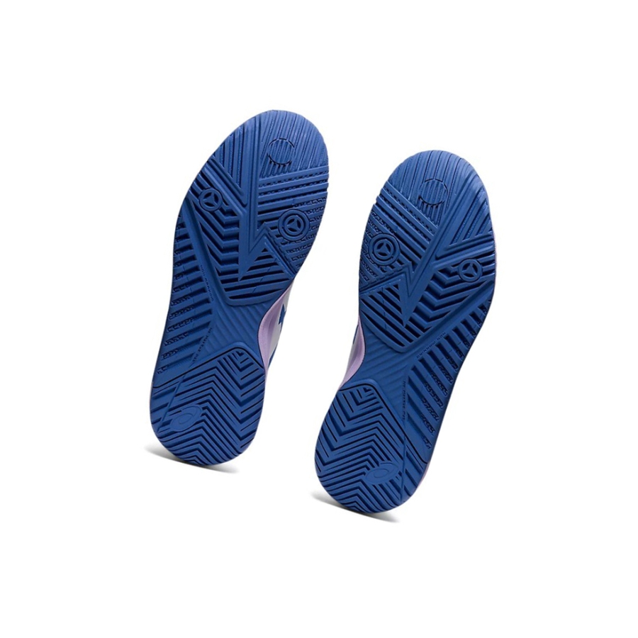 White / Periwinkle Blue Women's Asics GEL-CHALLENGER 13 Tennis Shoes | US37284PX - Asics Outlet Sale