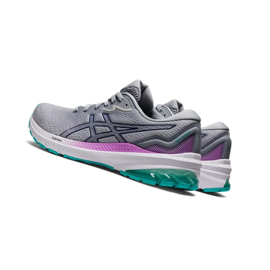 Glacier Grey / Dive Blue Women's Asics GT-1000 11 Running Shoes | US21836BZ - Asics Outlet Sale