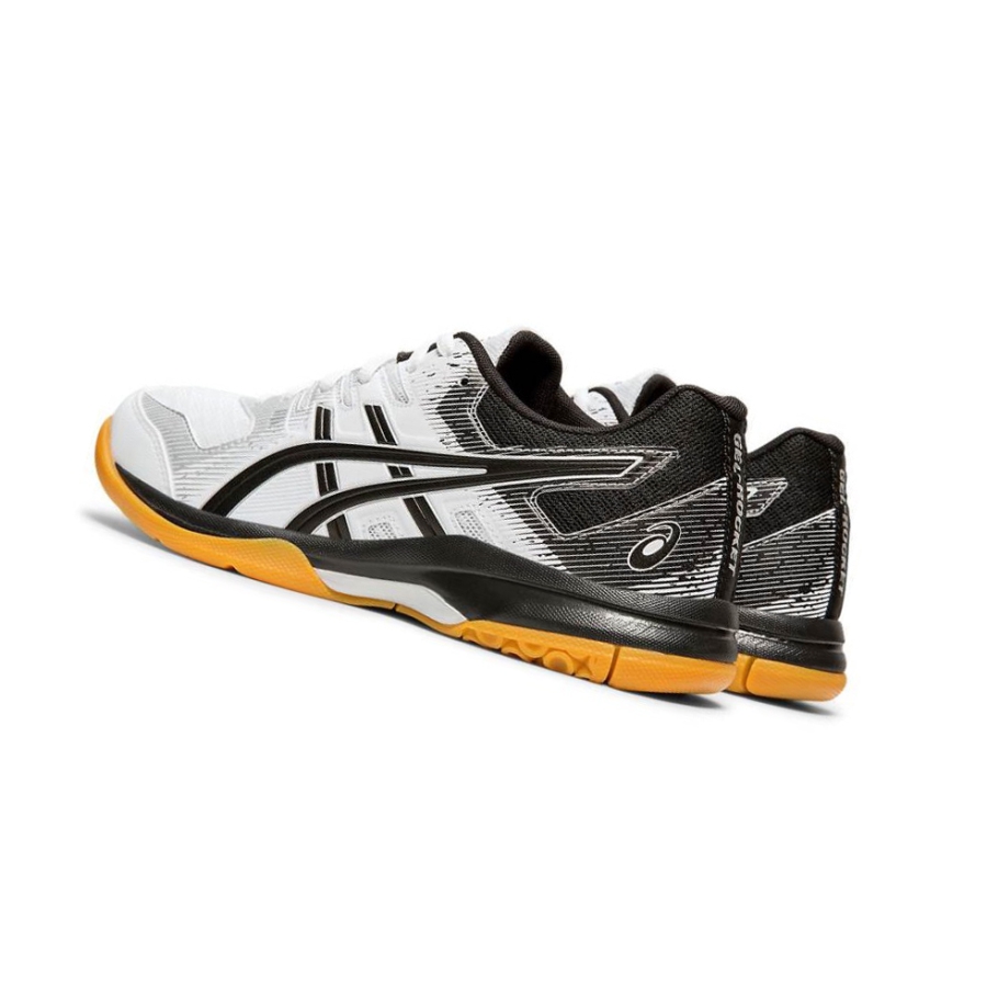 White Women's Asics GEL-ROCKET 9 Volleyball Shoes | US60937AM - Asics Outlet Sale
