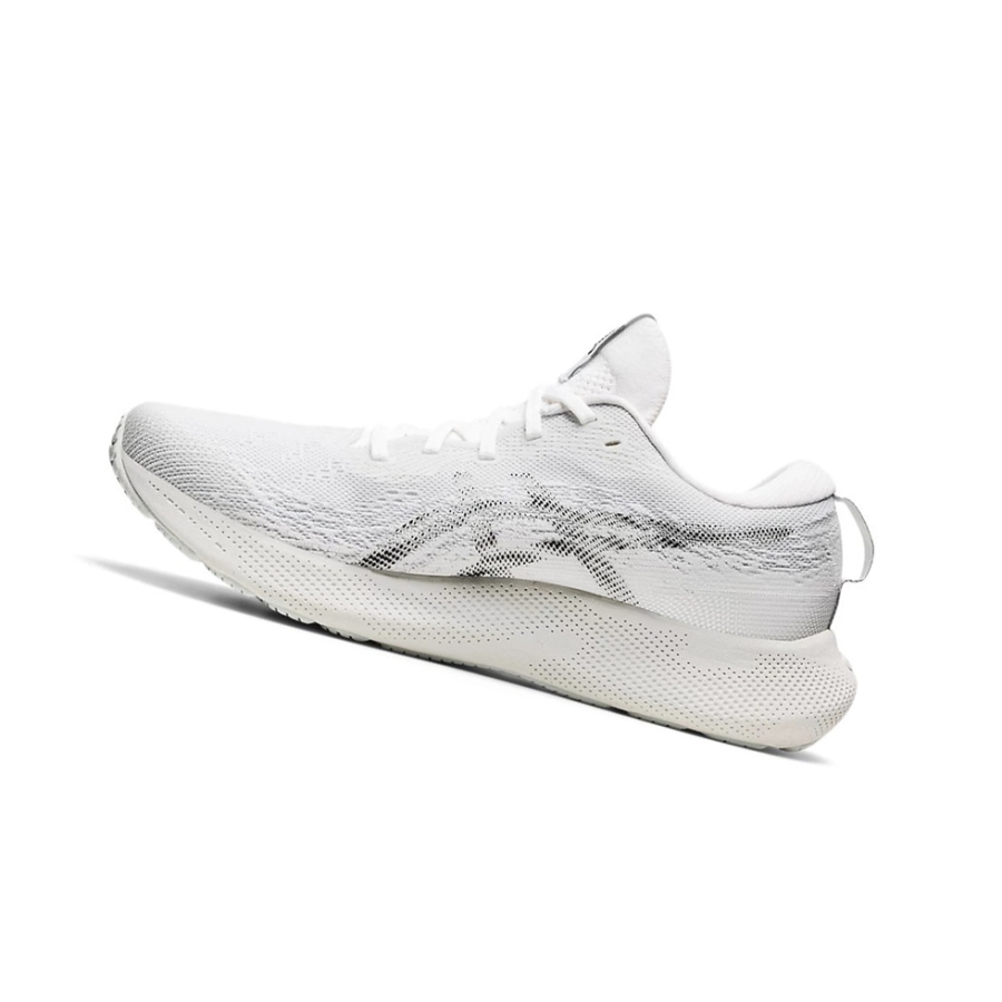 White / Black Men's Asics GEL-NIMBUS LITE 3 Running Shoes | US34910CX - Asics Outlet Sale