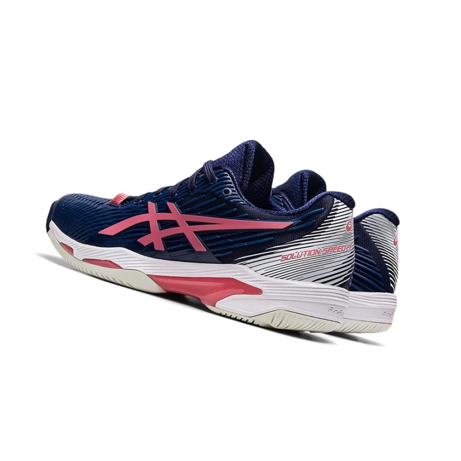 Peacoat / Smokey Rose Women's Asics SOLUTION SPEED FF 2 Tennis Shoes | US53602KC - Asics Outlet Sale