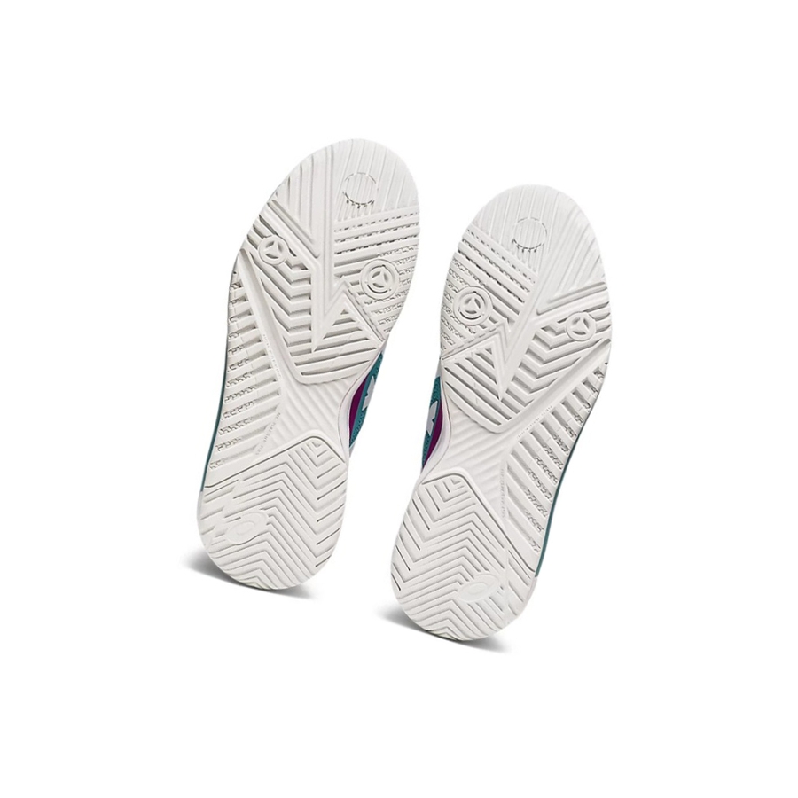 Smoke Blue / White Women's Asics GEL-RESOLUTION 8 (D) Tennis Shoes | US94687LC - Asics Outlet Sale