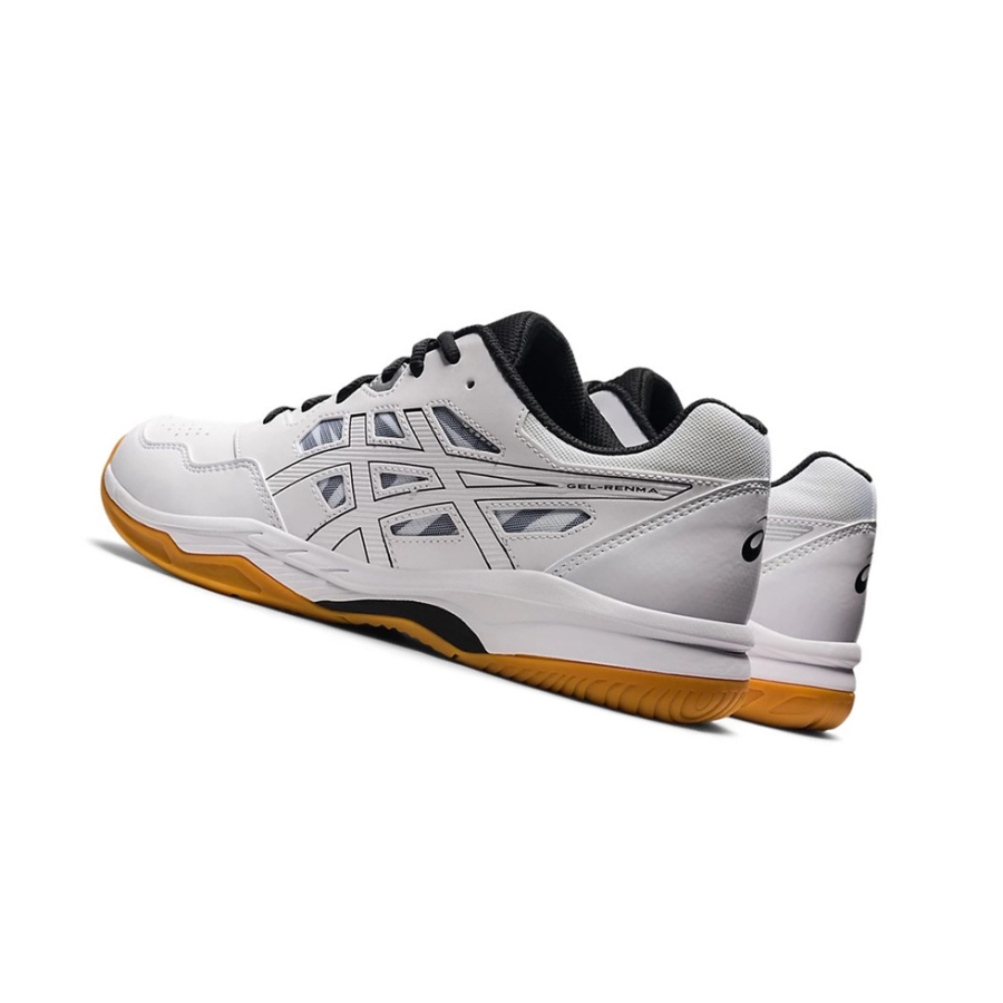 White / Black Men's Asics GEL-RENMA Tennis Shoes | US04571NS - Asics Outlet Sale