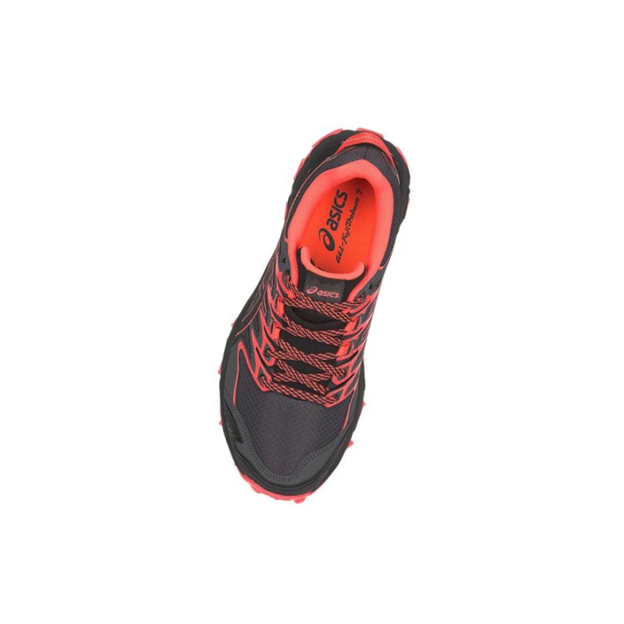 Black Women's Asics GEL-FUJITRABUCO 7 Tennis Shoes | US16723PG - Asics Outlet Sale