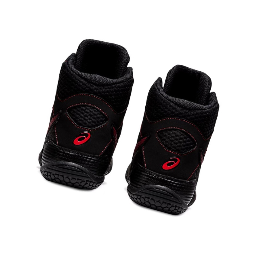 Black / Red Men's Asics MATCONTROL 2 Wrestling Shoes | US40639DO - Asics Outlet Sale