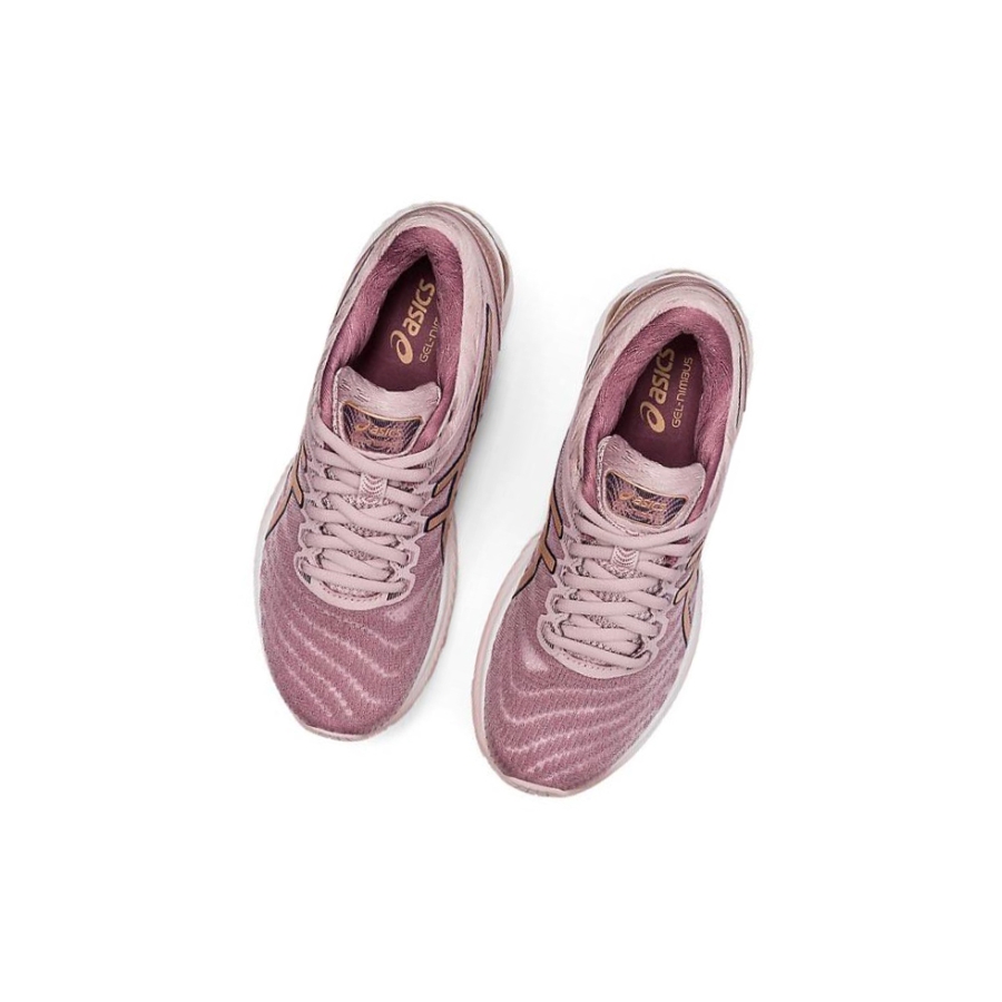 Rose Women's Asics GEL-NIMBUS 22 Running Shoes | US31284QJ - Asics Outlet Sale