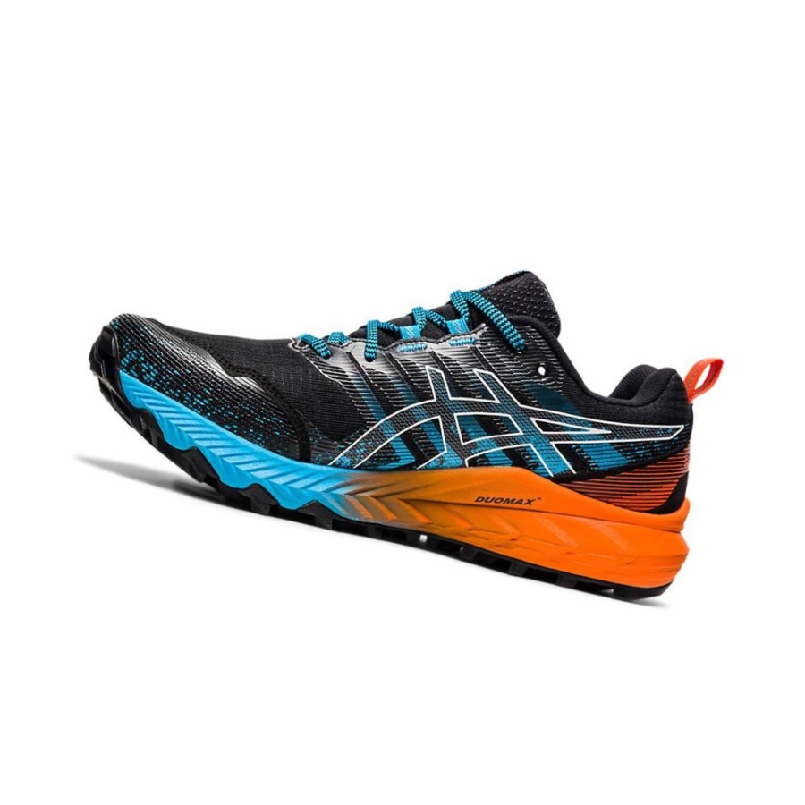 Black Men's Asics GEL-TRABUCO 9 Trail Running Shoes | US86541TR - Asics Outlet Sale