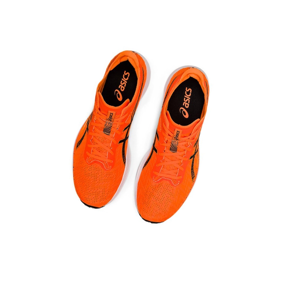 Shocking Orange / Black Men's Asics MAGIC SPEED Running Shoes | US20648FX - Asics Outlet Sale