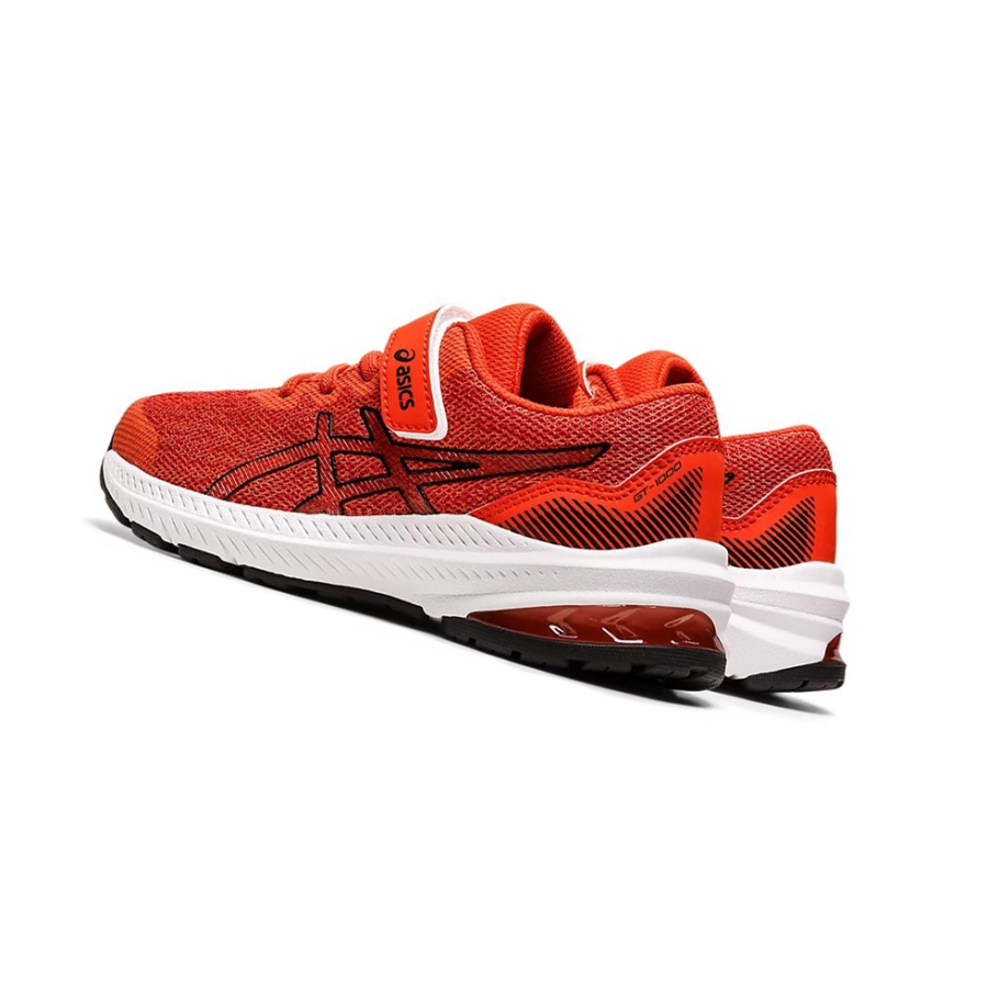 Cherry Tomato / Black Kids' Asics GT-1000 11 PS Running Shoes | US59741DB - Asics Outlet Sale