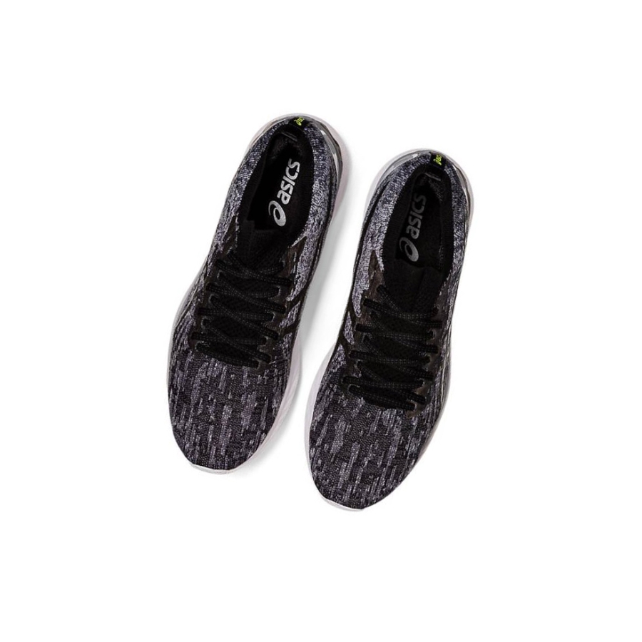 Black Men's Asics GEL-NIMBUS 23 Knit Running Shoes | US58193RK - Asics Outlet Sale