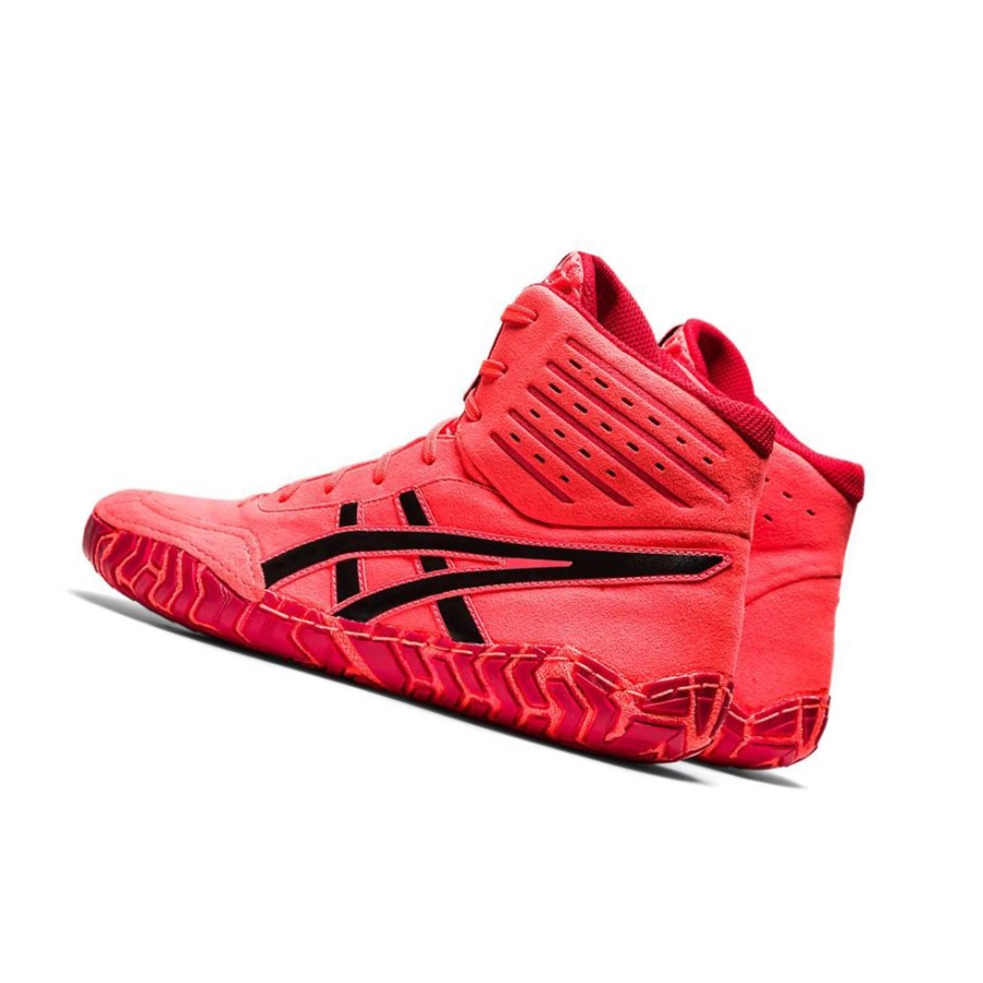 Red Men's Asics AGGRESSOR 4 Tokyo Wrestling Shoes | US12579DM - Asics Outlet Sale