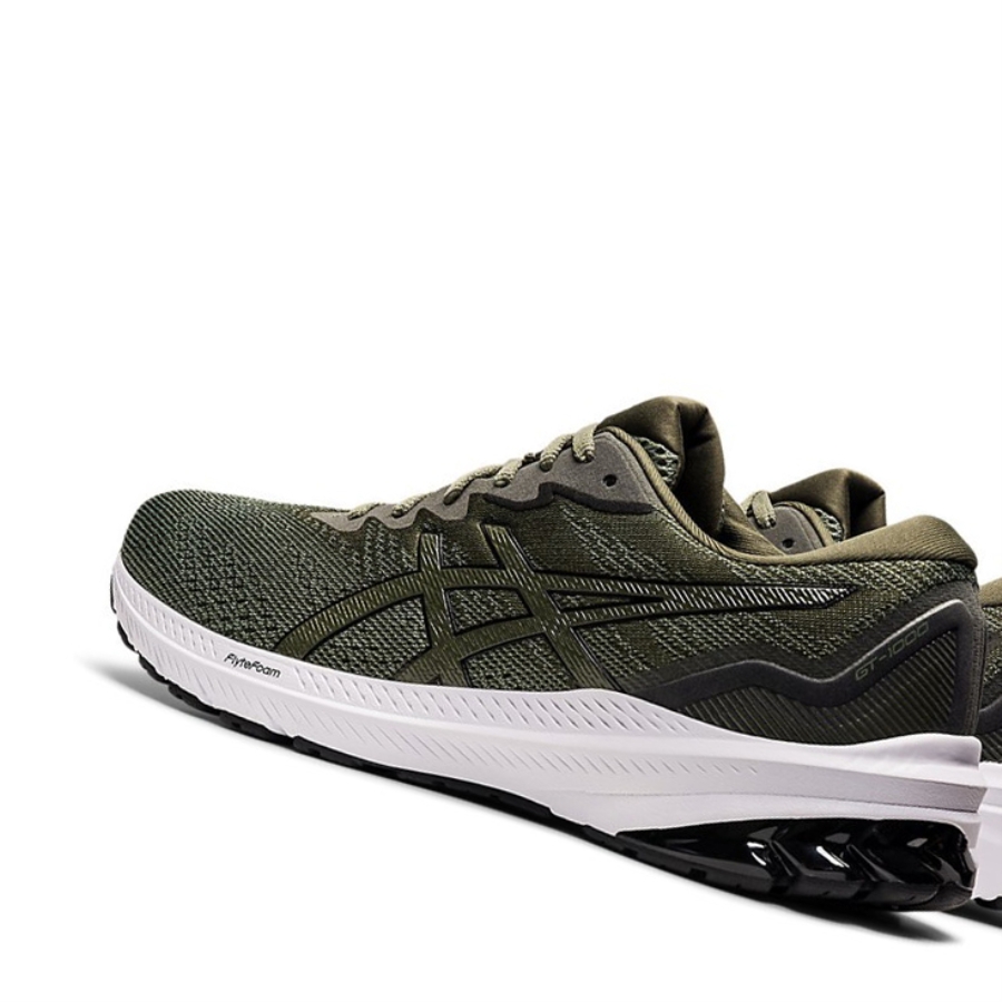 Lihcen Green / Olive Canvas Men's Asics GT-1000 11 Running Shoes | US98502IP - Asics Outlet Sale