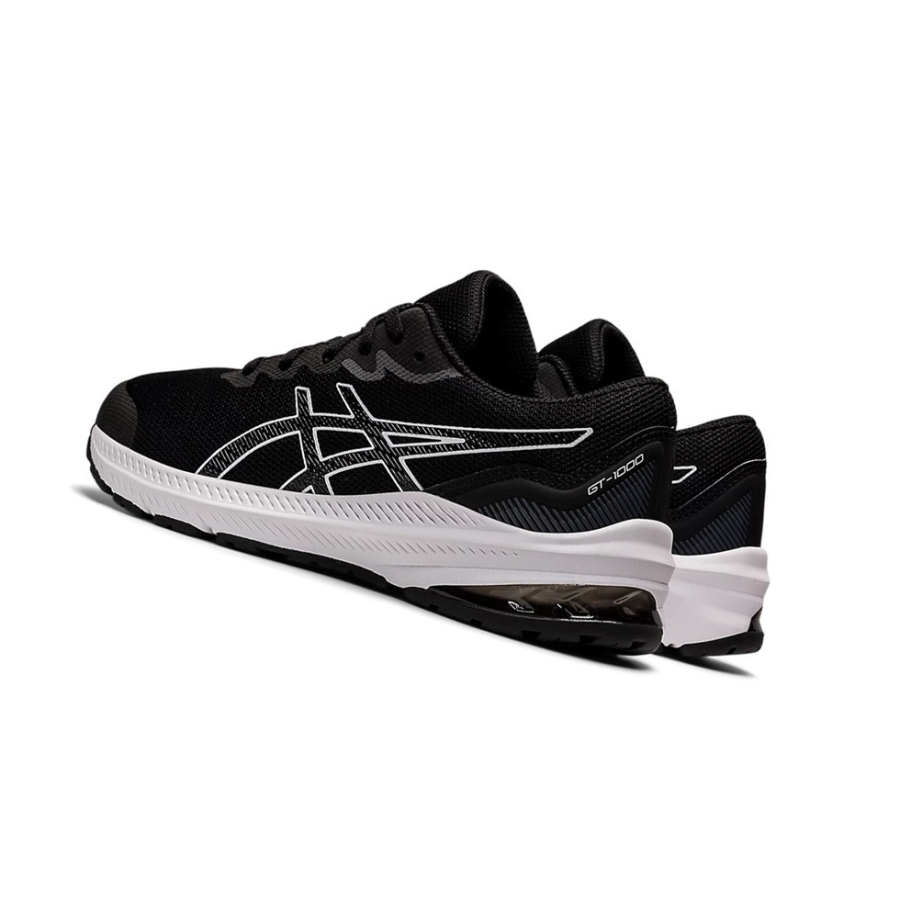 Black / White Kids' Asics GT-1000 11 GS Running Shoes | US83217RK - Asics Outlet Sale
