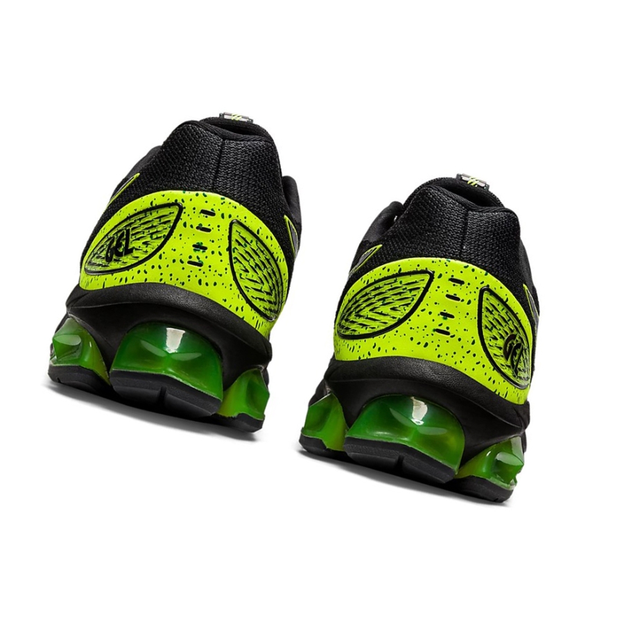 Black / Safety Yellow Women's Asics GEL-QUANTUM 180 VII Sneakers | US62057WN - Asics Outlet Sale