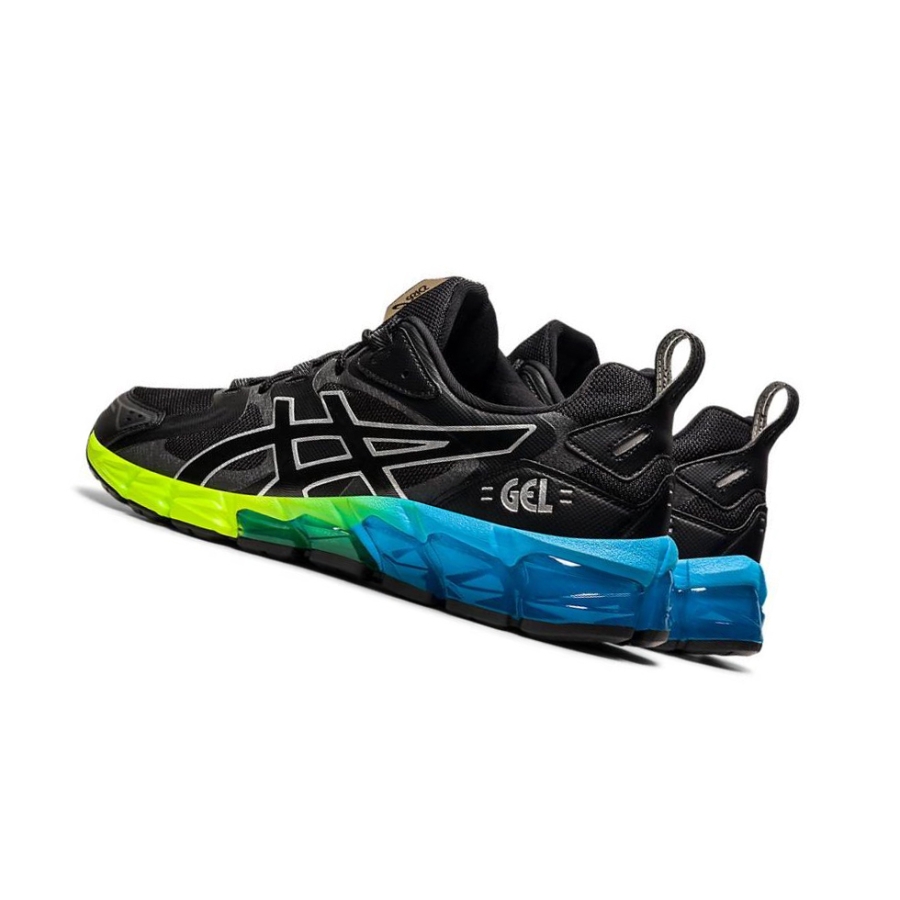 Black Men's Asics GEL-QUANTUM 180 6 Sneakers | US04761BH - Asics Outlet Sale