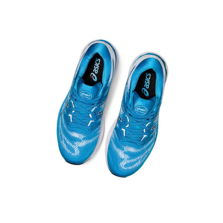 Blue Women's Asics GEL-NIMBUS 23 Running Shoes | US27350QT - Asics Outlet Sale