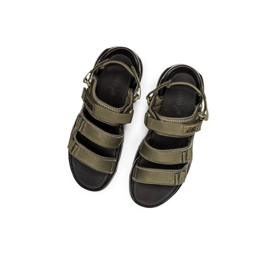 Olive Men's Asics GEL-BONDAL Sandals | US07841BT - Asics Outlet Sale