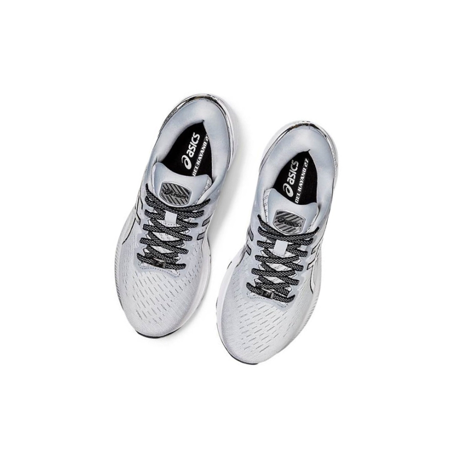 Grey Women's Asics GEL-KAYANO 27 PLATINUM Running Shoes | US54027GQ - Asics Outlet Sale