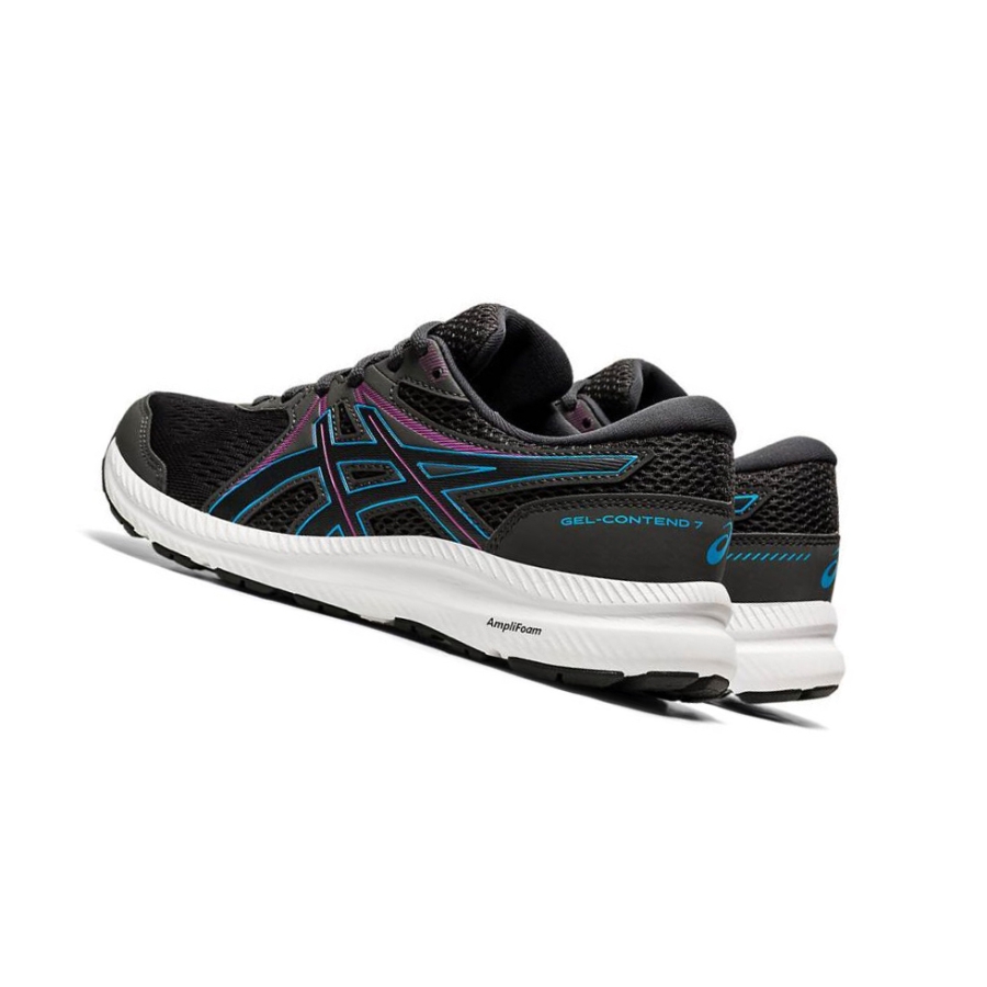 Black Women's Asics GEL-CONTEND 7 Running Shoes | US53716MB - Asics Outlet Sale