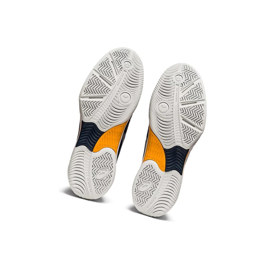 French Blue / Pure Silver Men's Asics GEL-GAME 8 Tennis Shoes | US47863IB - Asics Outlet Sale