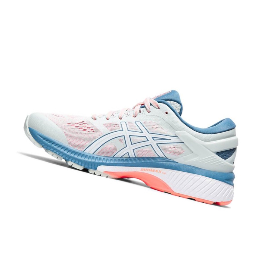 White Women's Asics GEL-KAYANO 26 wide Running Shoes | US58140WB - Asics Outlet Sale