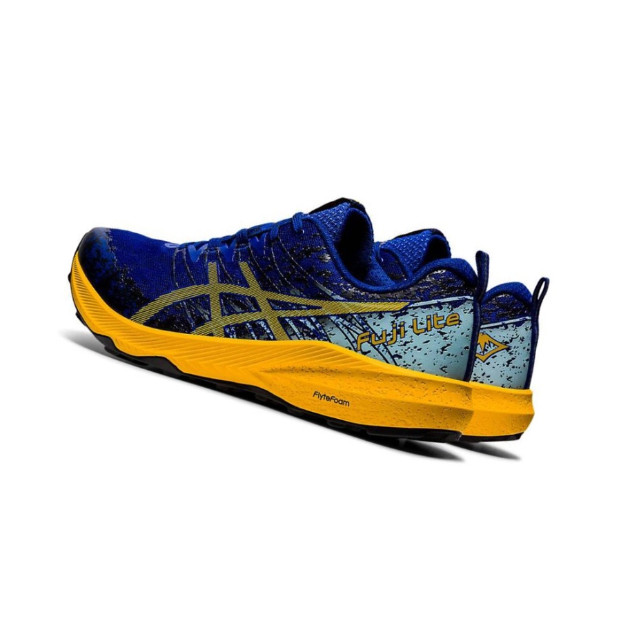 Blue Men's Asics FUJI LITE 2 Trail Running Shoes | US79348BK - Asics Outlet Sale