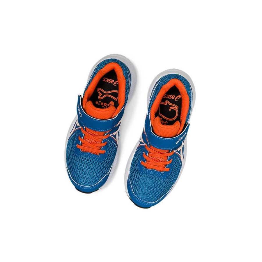 Blue Kids' Asics CONTEND 7 PS Running Shoes | US75923EK - Asics Outlet Sale