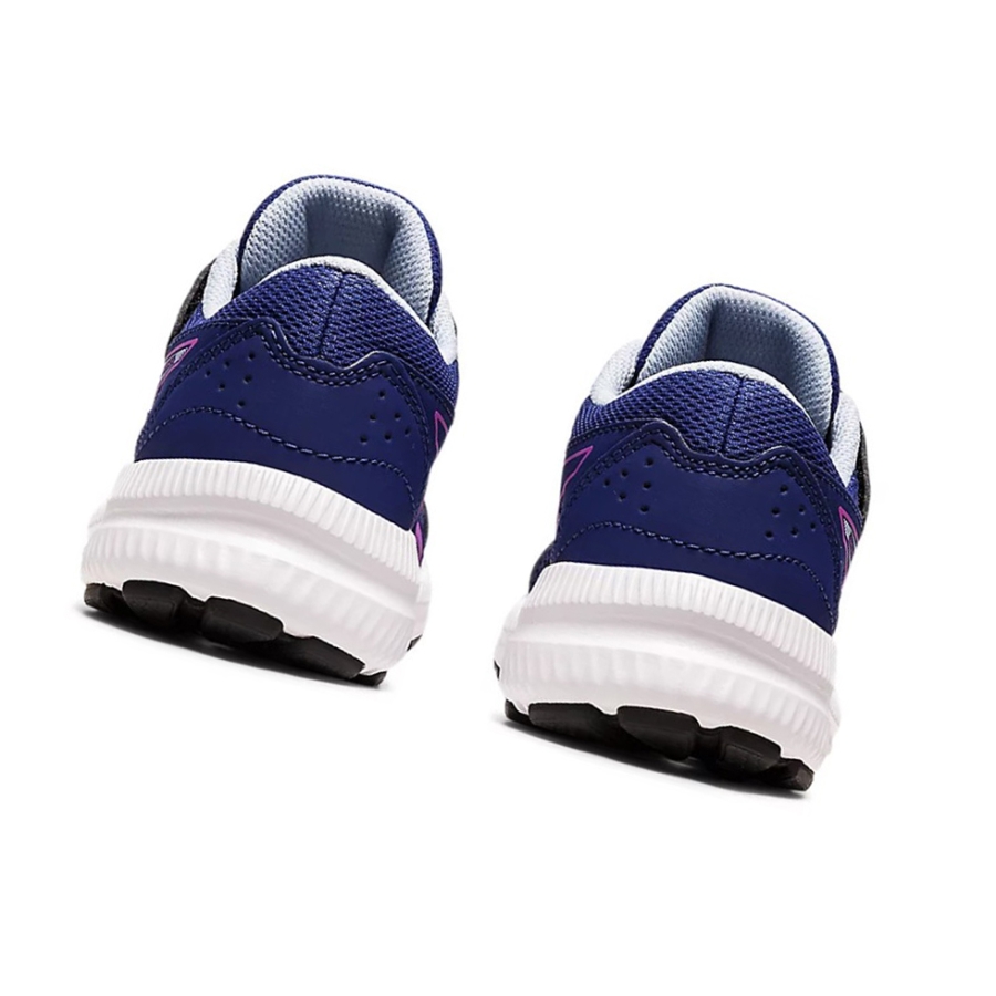 Dive Blue / Orchid Kids' Asics CONTEND 8 PS Running Shoes | US17568VD - Asics Outlet Sale