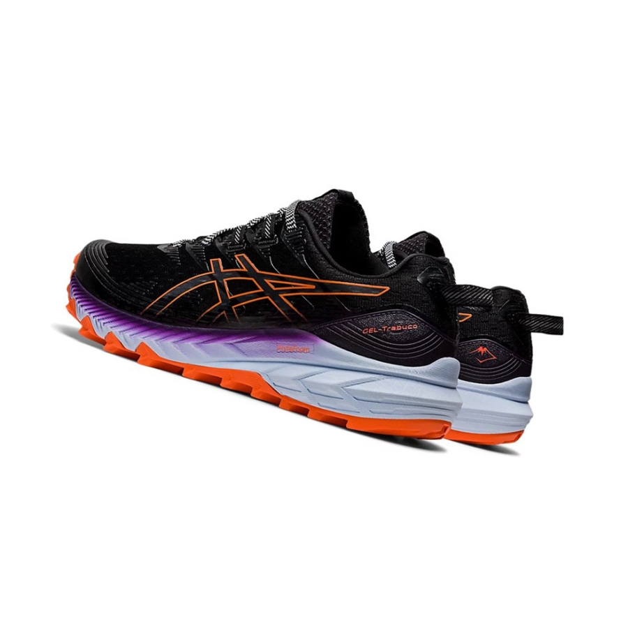 Black / Nova Orange Women's Asics GEL-Trabuco 10 Trail Running Shoes | US73542KT - Asics Outlet Sale