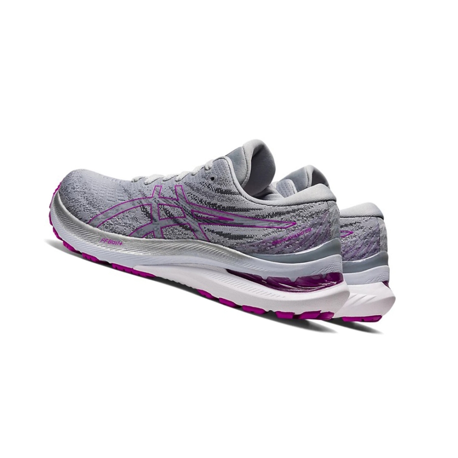 Grey / Orchid Women's Asics GEL-KAYANO 29 (D) Running Shoes | US97654YC - Asics Outlet Sale