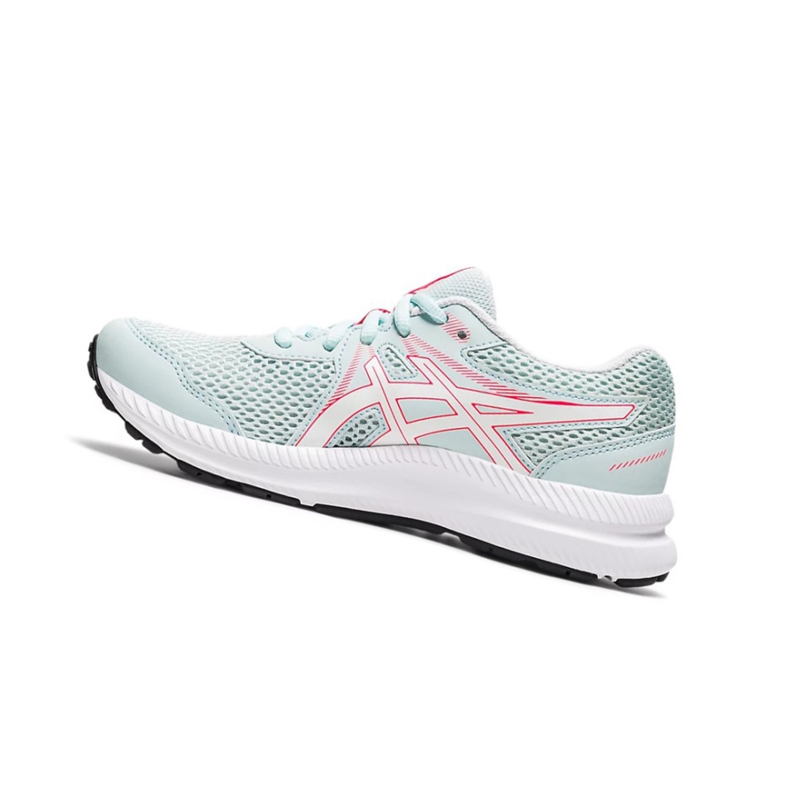 Aqua Angel / White Kids' Asics CONTEND 7 GS Running Shoes | US85047JI - Asics Outlet Sale