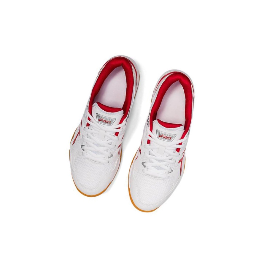 White Women's Asics GEL-ROCKET 10 Volleyball Shoes | US94780XU - Asics Outlet Sale