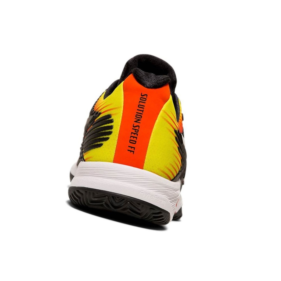 Black Men's Asics SOLUTION SPEED FF CLAY Tennis Shoes | US87094GR - Asics Outlet Sale