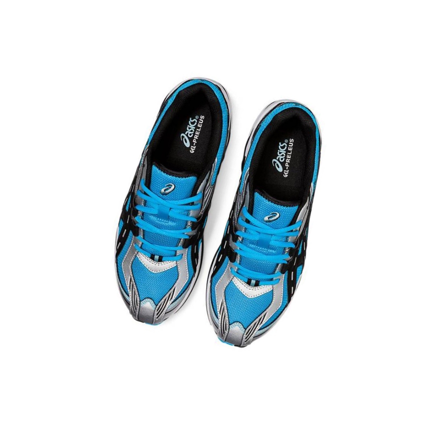 Blue Men's Asics GEL-PRELEUS Sneakers | US98423VJ - Asics Outlet Sale