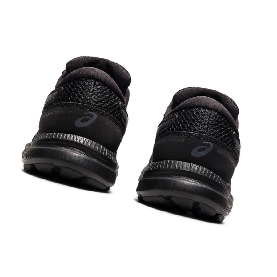 Black Women's Asics GEL-CONTEND 7 Running Shoes | US06159DJ - Asics Outlet Sale