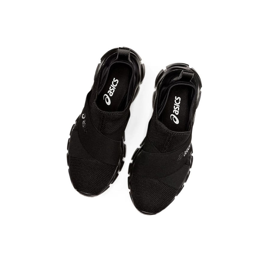 Black / Black Women's Asics QUANTUM LYTE SLIP-ON Sneakers | US05894KB - Asics Outlet Sale