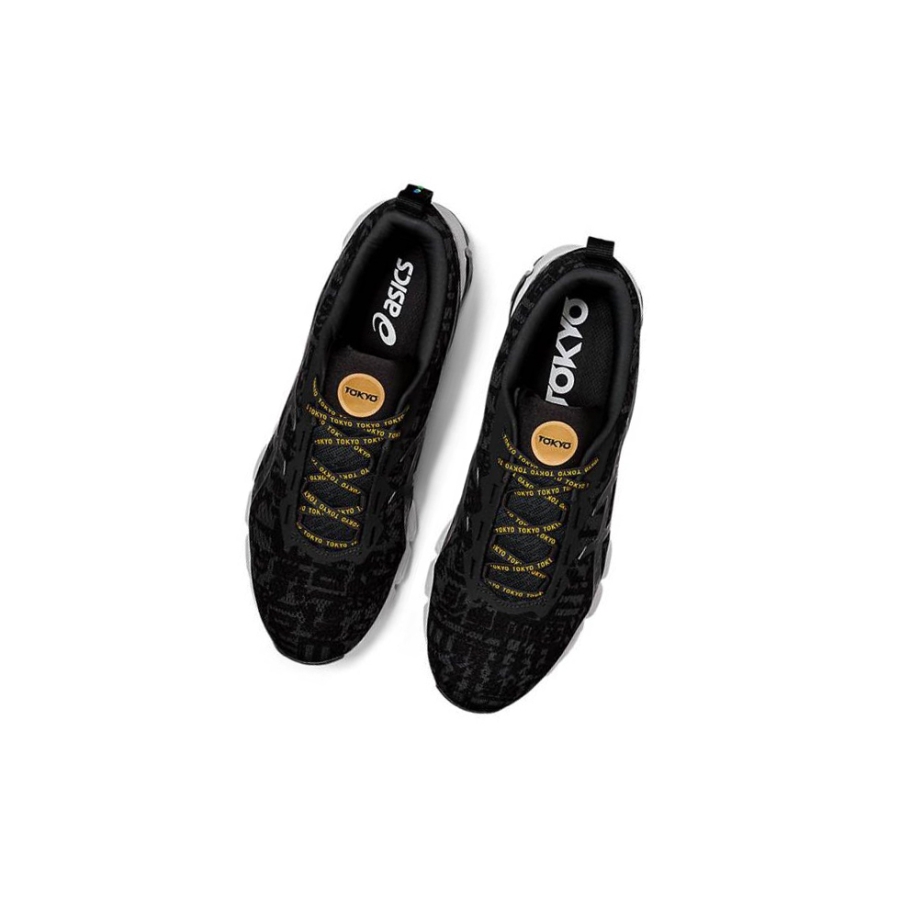 Black Men's Asics GEL-QUANTUM 180 5 Sneakers | US86314HU - Asics Outlet Sale